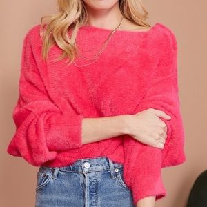 FREE PEOPLE Fuzzy Pullover
